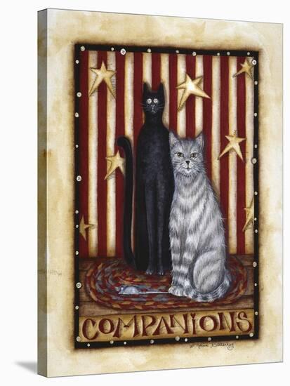 Companions-Robin Betterley-Stretched Canvas