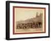 Company C, 3rd U.S. Infantry Near Fort Meade, So. Dak-John C. H. Grabill-Framed Giclee Print