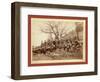 Company C, 3rd U.S. Infantry Near Fort Meade, So. Dak-John C. H. Grabill-Framed Giclee Print