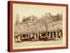 Company C, 3rd U.S. Infantry Near Fort Meade, South Dakota-John C. H. Grabill-Stretched Canvas