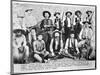 Company D Texas Rangers at Ysleta, Texas, 1894-null-Mounted Giclee Print