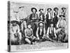 Company D Texas Rangers at Ysleta, Texas, 1894-null-Stretched Canvas