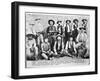 Company D Texas Rangers at Ysleta, Texas, 1894-null-Framed Giclee Print