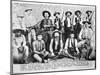 Company D Texas Rangers at Ysleta, Texas, 1894-null-Mounted Giclee Print