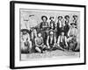 Company D Texas Rangers at Ysleta, Texas, 1894-null-Framed Giclee Print