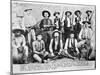 Company D Texas Rangers at Ysleta, Texas, 1894-null-Mounted Giclee Print