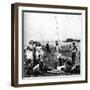 Company of German Scouts Receiving Telephone Instructions, First World War, 1914-null-Framed Giclee Print