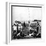 Company of German Scouts Receiving Telephone Instructions, First World War, 1914-null-Framed Giclee Print