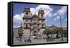 Company of Jesus Church, Plaza De Armas, Cuzco, Peru, South America-Peter Groenendijk-Framed Stretched Canvas