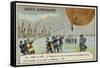 Company of Military Balloonists of the Army of the Loire, 1871-null-Framed Stretched Canvas