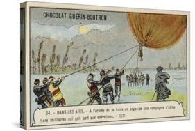 Company of Military Balloonists of the Army of the Loire, 1871-null-Stretched Canvas