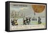 Company of Military Balloonists of the Army of the Loire, 1871-null-Framed Stretched Canvas