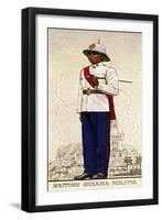 Company Sergeant-Major of the British Guiana Military, 1938-null-Framed Giclee Print