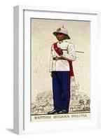 Company Sergeant-Major of the British Guiana Military, 1938-null-Framed Giclee Print