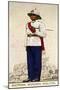 Company Sergeant-Major of the British Guiana Military, 1938-null-Mounted Giclee Print