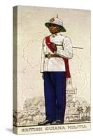 Company Sergeant-Major of the British Guiana Military, 1938-null-Stretched Canvas