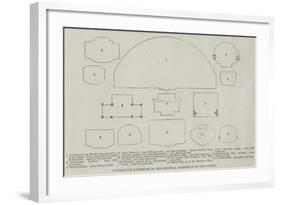 Comparative Dimensions of the Principal Orchestras of the Country-null-Framed Giclee Print