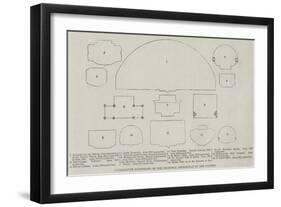 Comparative Dimensions of the Principal Orchestras of the Country-null-Framed Giclee Print