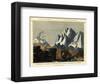 Comparative Height of the Principal Mountains in the World, c.1823-Fielding Lucas-Framed Art Print