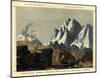 Comparative Height of the Principal Mountains in the World, c.1823-Fielding Lucas-Mounted Art Print