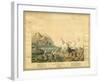 Comparative View of the Heights of the Principal Mountains in the World, c.1816-Charles Smith-Framed Art Print