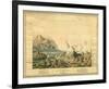 Comparative View of the Heights of the Principal Mountains in the World, c.1816-Charles Smith-Framed Art Print