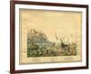 Comparative View of the Heights of the Principal Mountains in the World, c.1816-Charles Smith-Framed Art Print