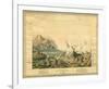 Comparative View of the Heights of the Principal Mountains in the World, c.1816-Charles Smith-Framed Art Print