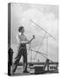Comparing Television Sentinel Portable Antenna with Permanent Roof Installations-George Skadding-Stretched Canvas