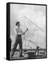 Comparing Television Sentinel Portable Antenna with Permanent Roof Installations-George Skadding-Framed Stretched Canvas