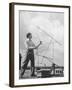 Comparing Television Sentinel Portable Antenna with Permanent Roof Installations-George Skadding-Framed Photographic Print