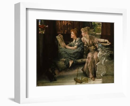 Comparison, 1892-Sir Lawrence Alma-Tadema-Framed Giclee Print