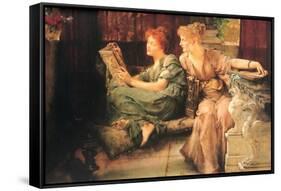 Comparisons-Sir Lawrence Alma-Tadema-Framed Stretched Canvas