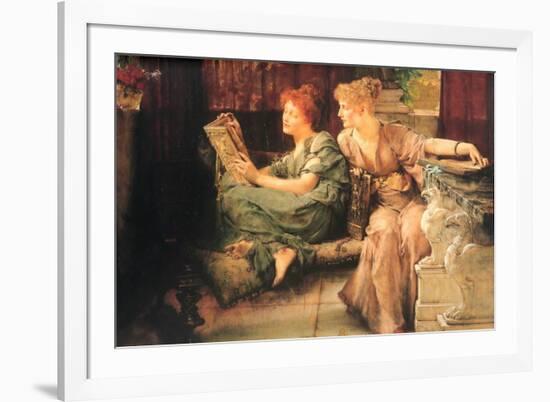 Comparisons-Sir Lawrence Alma-Tadema-Framed Premium Giclee Print