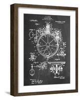 Compass Patent 1918-null-Framed Art Print