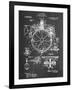 Compass Patent 1918-null-Framed Art Print