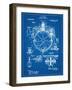 Compass Patent 1918-null-Framed Art Print