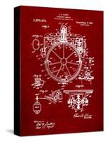 Compass Patent 1918-Cole Borders-Stretched Canvas