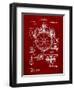 Compass Patent 1918-Cole Borders-Framed Art Print