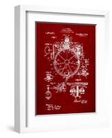 Compass Patent 1918-Cole Borders-Framed Art Print