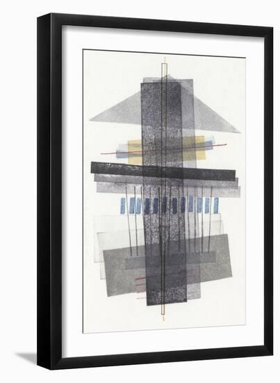Compass Point II-Nikki Galapon-Framed Art Print