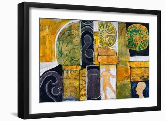 Compass Points, 2011-Margaret Coxall-Framed Giclee Print
