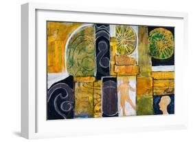 Compass Points, 2011-Margaret Coxall-Framed Giclee Print