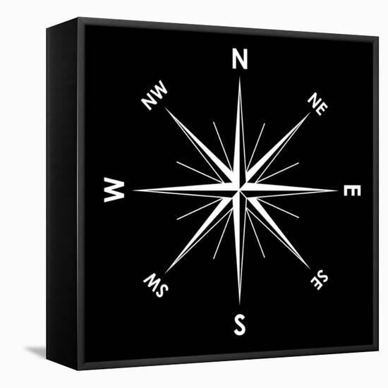 Compass Rose, Artwork-Mikkel Juul-Framed Stretched Canvas