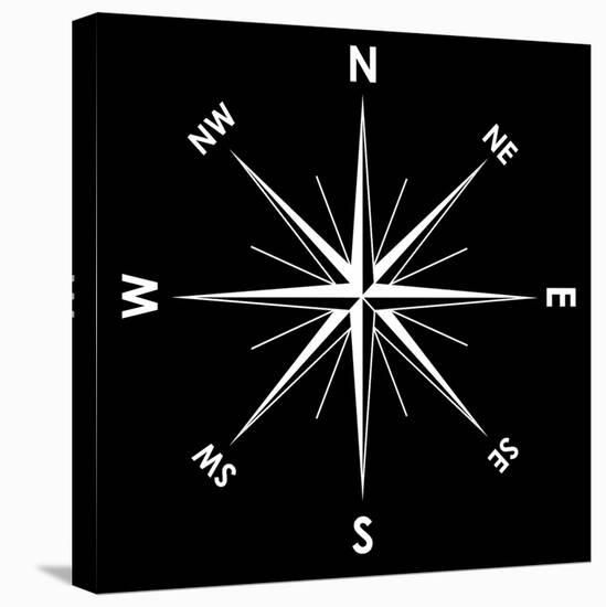 Compass Rose, Artwork-Mikkel Juul-Stretched Canvas