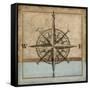 Compass Rose I-Karen Williams-Framed Stretched Canvas