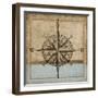 Compass Rose I-Karen Williams-Framed Premium Giclee Print