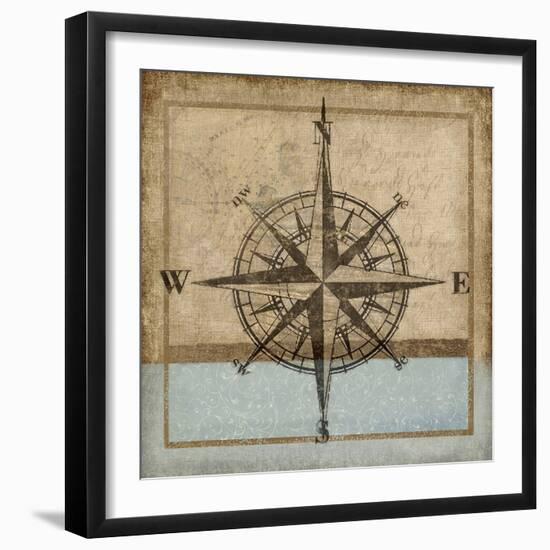 Compass Rose I-Karen Williams-Framed Premium Giclee Print