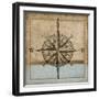 Compass Rose I-Karen Williams-Framed Premium Giclee Print