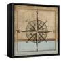 Compass Rose I-Karen Williams-Framed Stretched Canvas